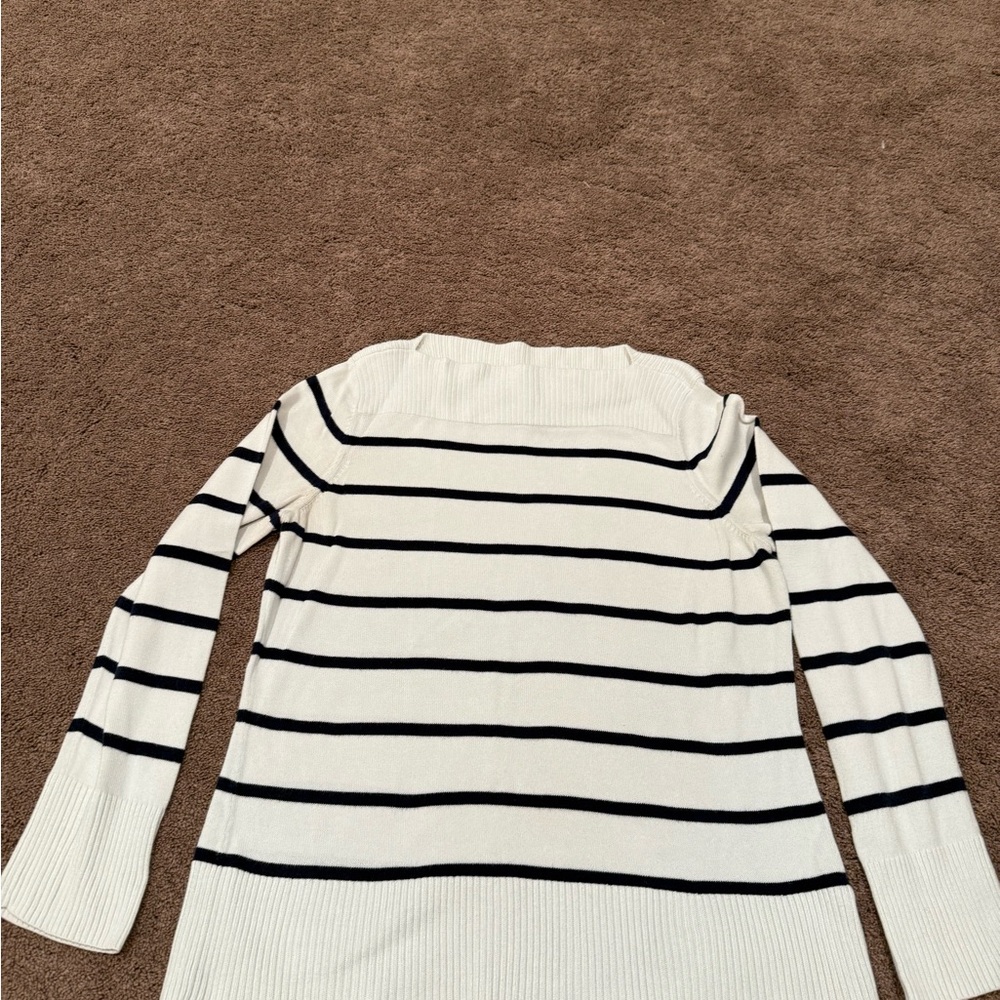 Striped Black and White Sweater